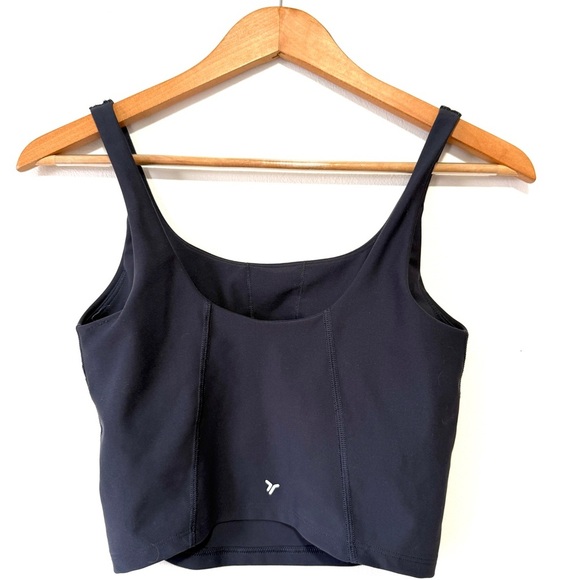 Old Navy Blue Powersoft Crop Tank Top Size S - Picture 4 of 4